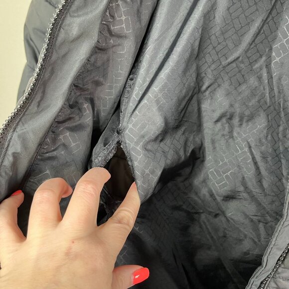 Columbia Mens Black Quilted Hooded Down Filled Jacket Size M - Picture 9 of 16